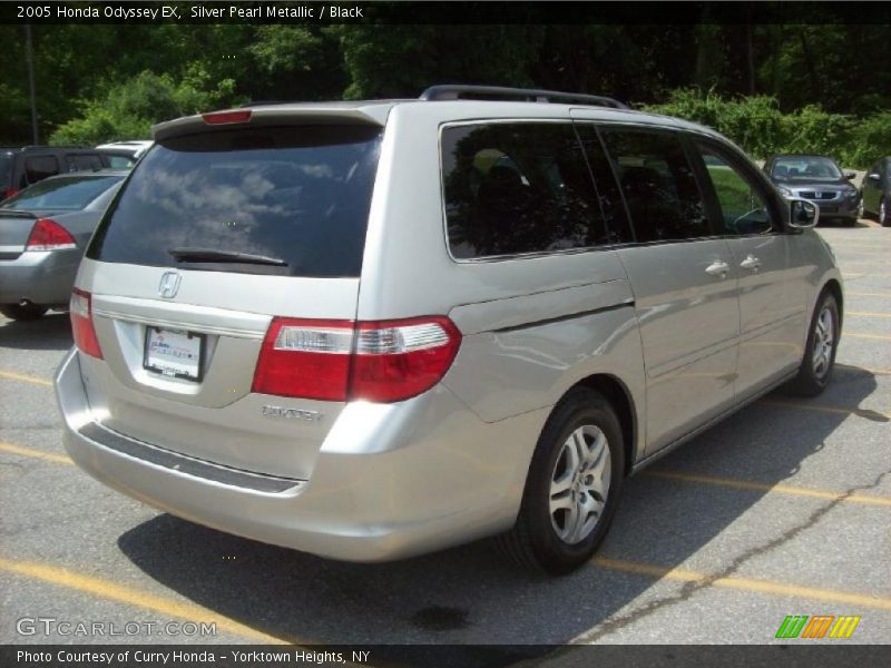 Silver Pearl Metallic / Black 2005 Honda Odyssey EX