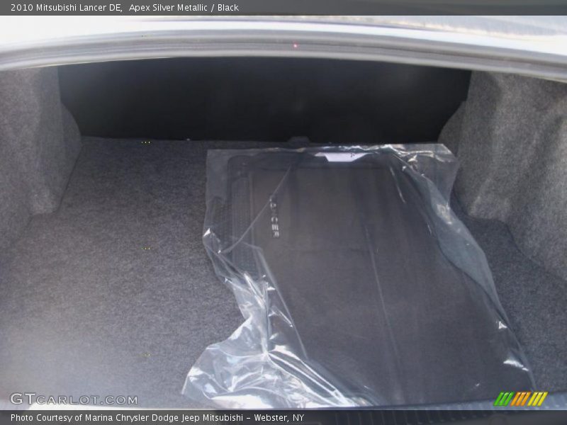 Apex Silver Metallic / Black 2010 Mitsubishi Lancer DE