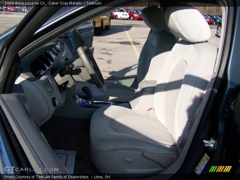 Cyber Gray Metallic / Titanium 2009 Buick Lucerne CX