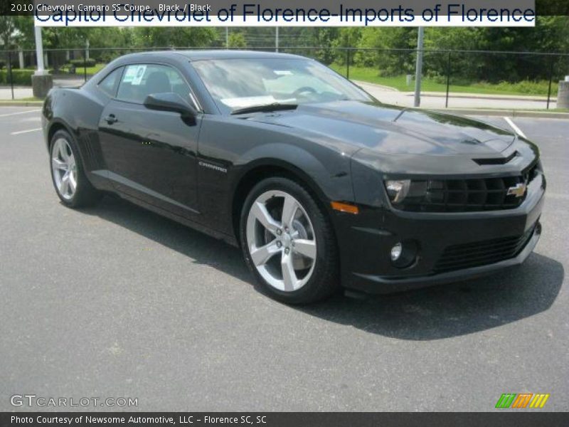 Black / Black 2010 Chevrolet Camaro SS Coupe
