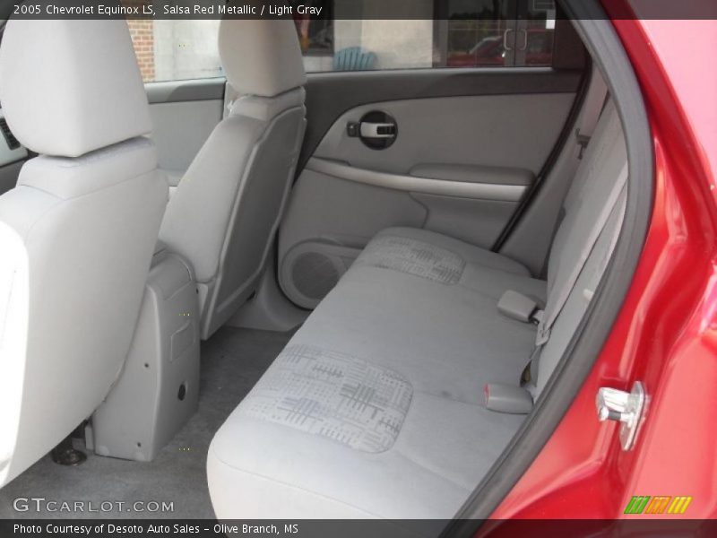 Salsa Red Metallic / Light Gray 2005 Chevrolet Equinox LS