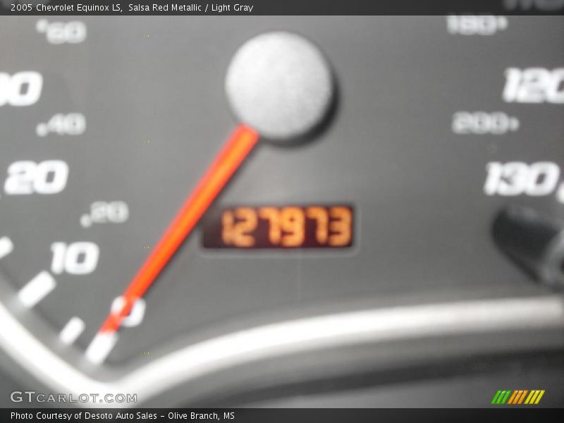 Salsa Red Metallic / Light Gray 2005 Chevrolet Equinox LS
