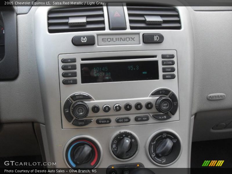 Salsa Red Metallic / Light Gray 2005 Chevrolet Equinox LS