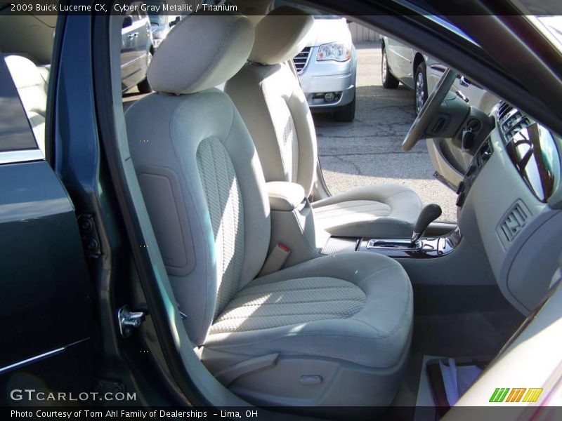 Cyber Gray Metallic / Titanium 2009 Buick Lucerne CX