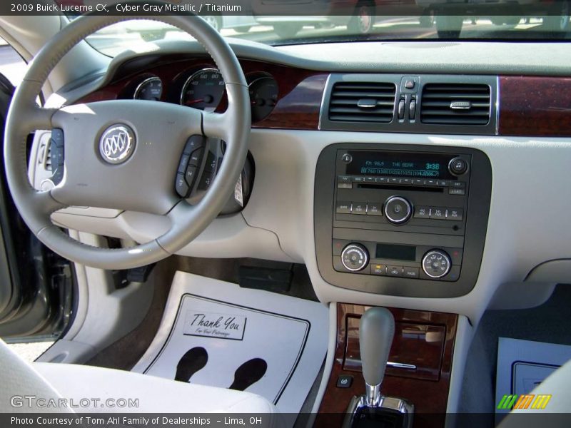 Cyber Gray Metallic / Titanium 2009 Buick Lucerne CX