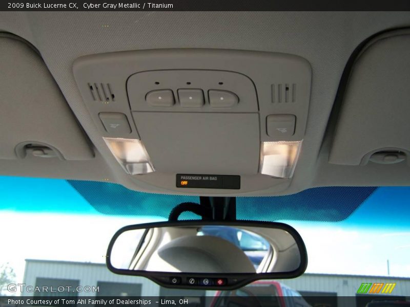 Cyber Gray Metallic / Titanium 2009 Buick Lucerne CX