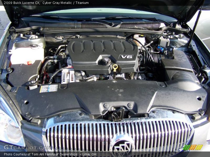 Cyber Gray Metallic / Titanium 2009 Buick Lucerne CX