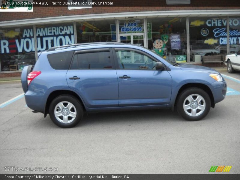 Pacific Blue Metallic / Dark Charcoal 2009 Toyota RAV4 4WD