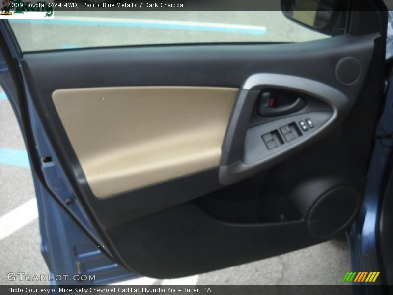 Pacific Blue Metallic / Dark Charcoal 2009 Toyota RAV4 4WD