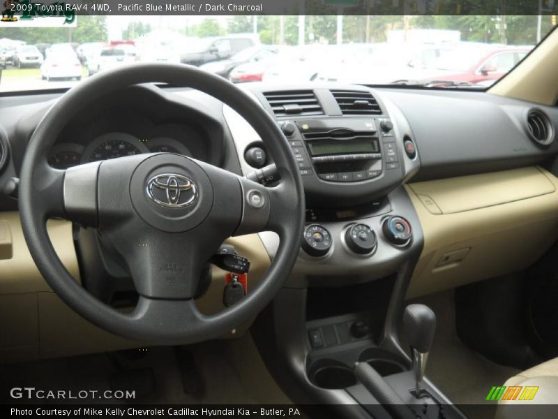 Pacific Blue Metallic / Dark Charcoal 2009 Toyota RAV4 4WD