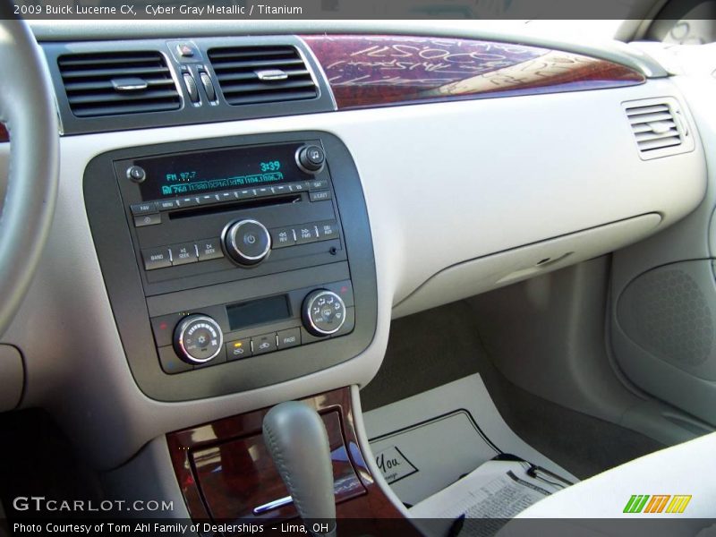 Cyber Gray Metallic / Titanium 2009 Buick Lucerne CX