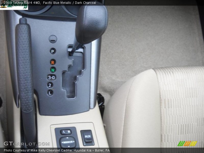 Pacific Blue Metallic / Dark Charcoal 2009 Toyota RAV4 4WD