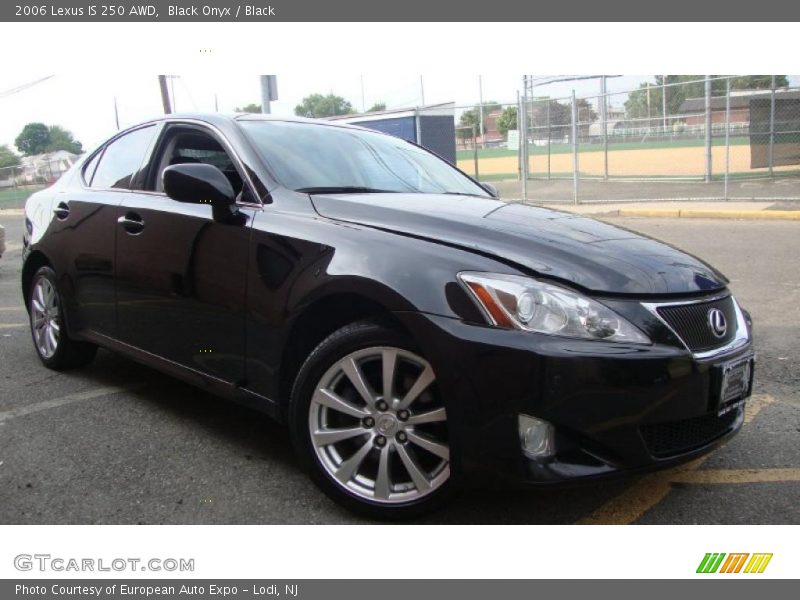 Black Onyx / Black 2006 Lexus IS 250 AWD