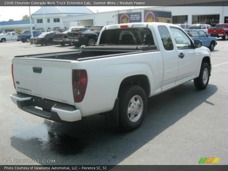 Summit White / Medium Pewter 2008 Chevrolet Colorado Work Truck Extended Cab