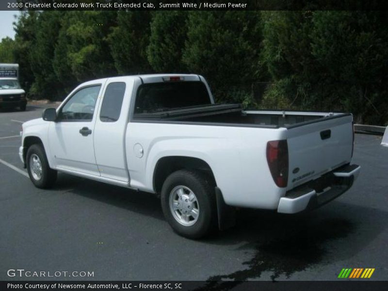 Summit White / Medium Pewter 2008 Chevrolet Colorado Work Truck Extended Cab
