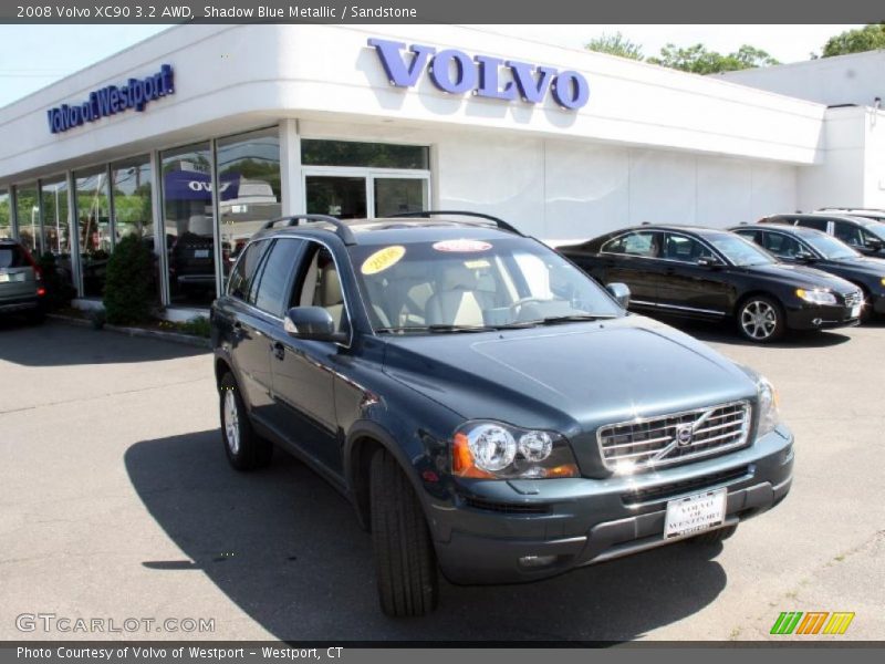 Shadow Blue Metallic / Sandstone 2008 Volvo XC90 3.2 AWD