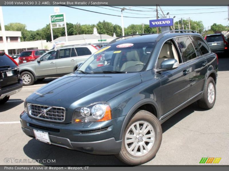 Shadow Blue Metallic / Sandstone 2008 Volvo XC90 3.2 AWD