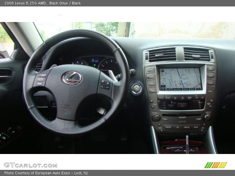 Black Onyx / Black 2006 Lexus IS 250 AWD