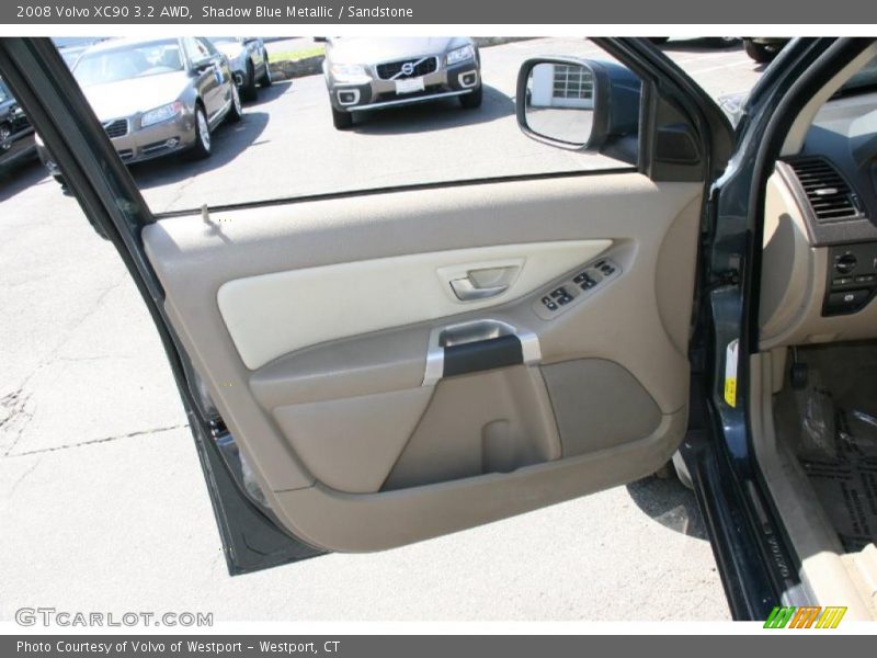 Shadow Blue Metallic / Sandstone 2008 Volvo XC90 3.2 AWD