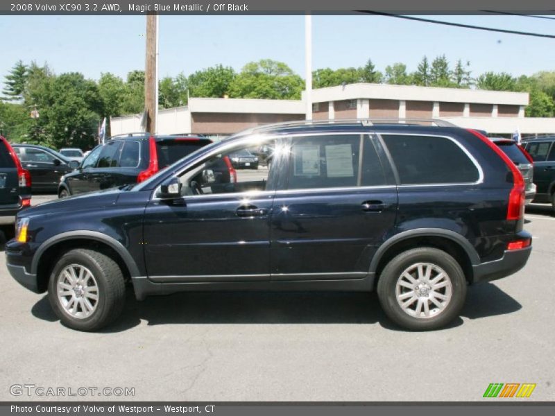 Magic Blue Metallic / Off Black 2008 Volvo XC90 3.2 AWD