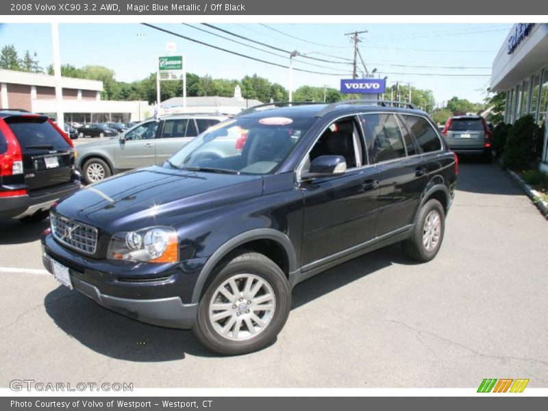 Magic Blue Metallic / Off Black 2008 Volvo XC90 3.2 AWD