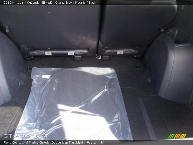 Quartz Brown Metallic / Black 2010 Mitsubishi Outlander SE 4WD