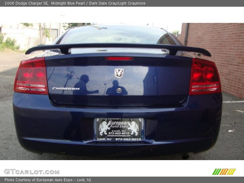 Midnight Blue Pearl / Dark Slate Gray/Light Graystone 2006 Dodge Charger SE