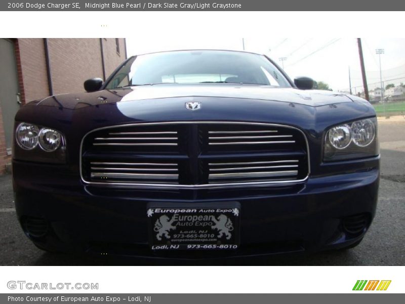Midnight Blue Pearl / Dark Slate Gray/Light Graystone 2006 Dodge Charger SE