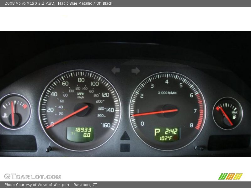 Magic Blue Metallic / Off Black 2008 Volvo XC90 3.2 AWD