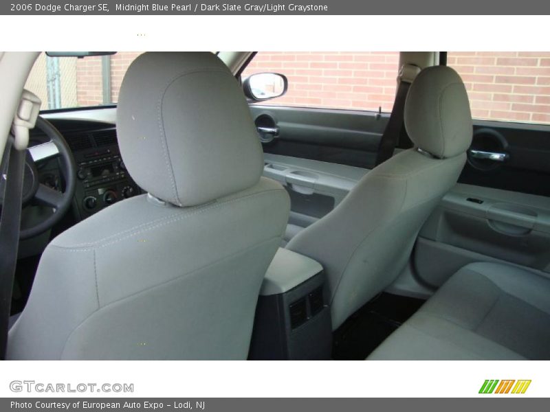 Midnight Blue Pearl / Dark Slate Gray/Light Graystone 2006 Dodge Charger SE