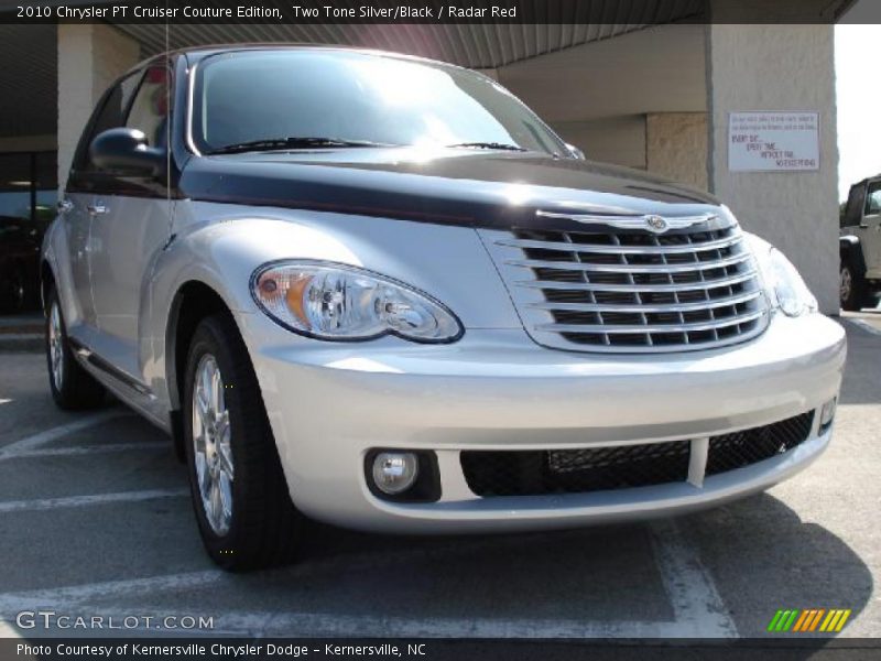 Two Tone Silver/Black / Radar Red 2010 Chrysler PT Cruiser Couture Edition
