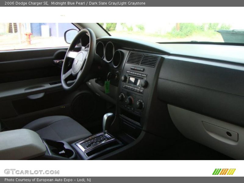 Midnight Blue Pearl / Dark Slate Gray/Light Graystone 2006 Dodge Charger SE