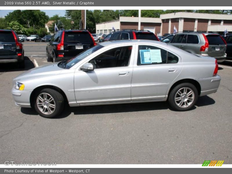 Silver Metallic / Graphite 2009 Volvo S60 2.5T AWD