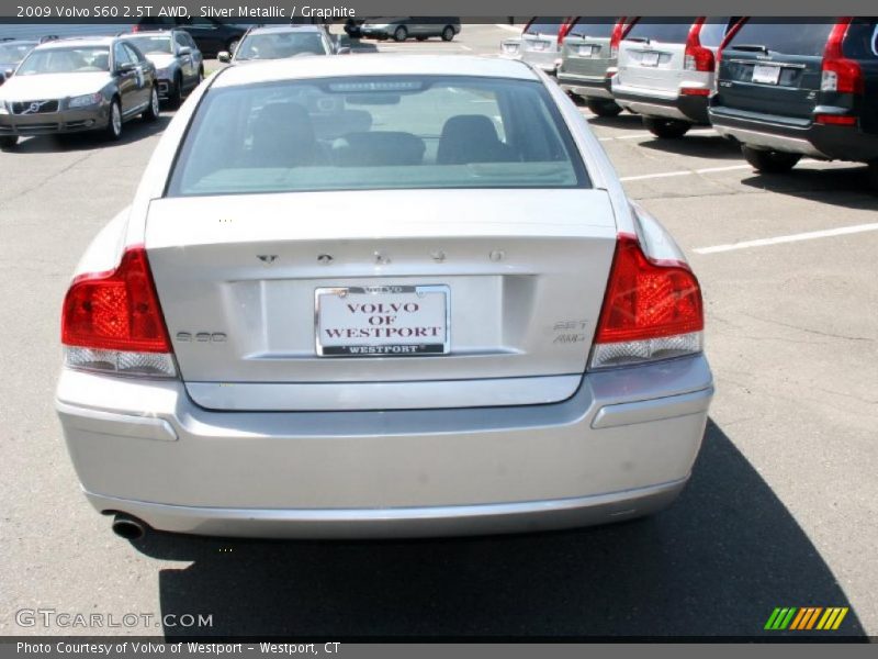 Silver Metallic / Graphite 2009 Volvo S60 2.5T AWD