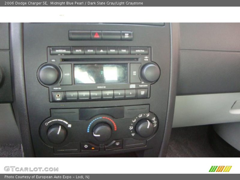 Midnight Blue Pearl / Dark Slate Gray/Light Graystone 2006 Dodge Charger SE