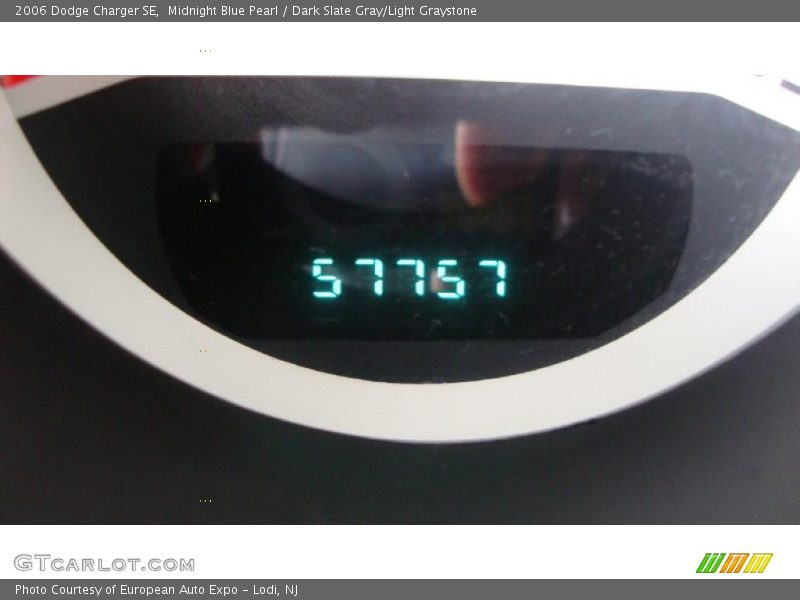 Midnight Blue Pearl / Dark Slate Gray/Light Graystone 2006 Dodge Charger SE