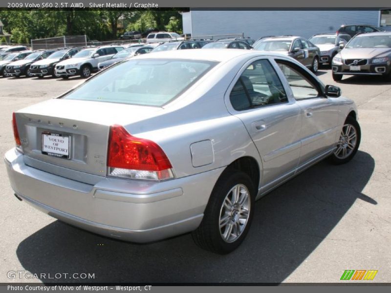Silver Metallic / Graphite 2009 Volvo S60 2.5T AWD