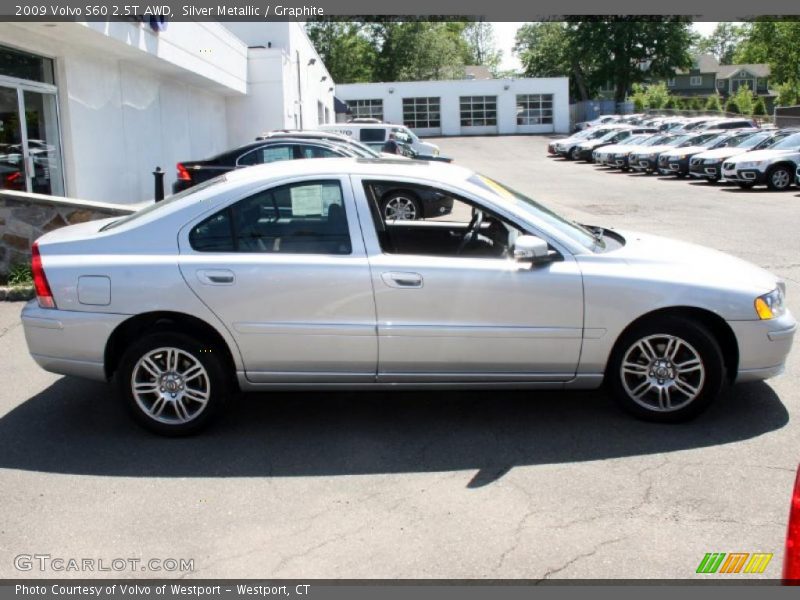 Silver Metallic / Graphite 2009 Volvo S60 2.5T AWD