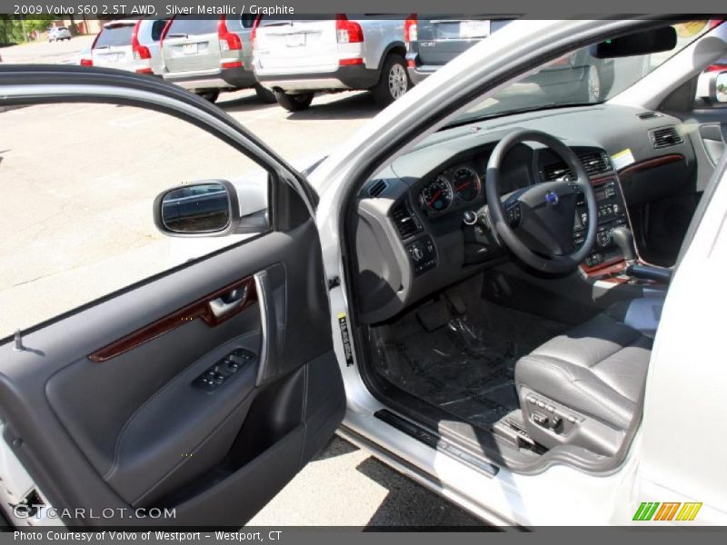 Silver Metallic / Graphite 2009 Volvo S60 2.5T AWD