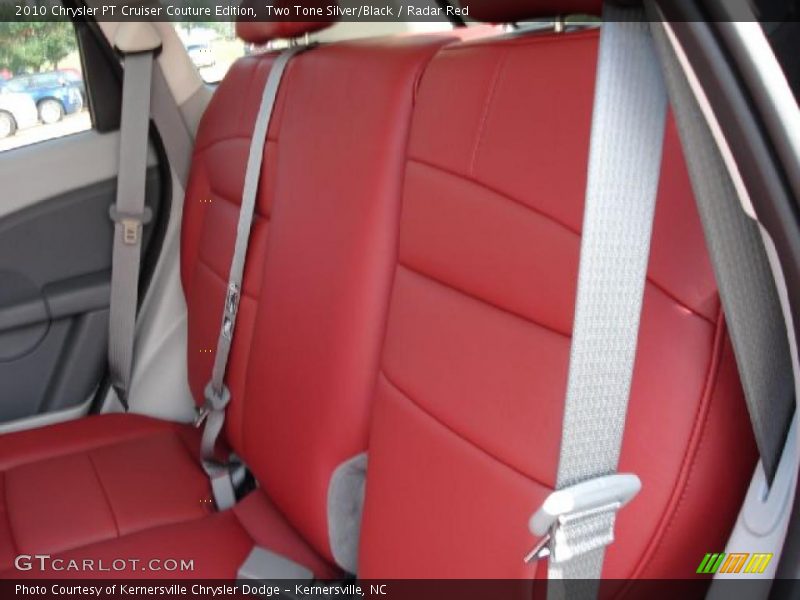 Two Tone Silver/Black / Radar Red 2010 Chrysler PT Cruiser Couture Edition