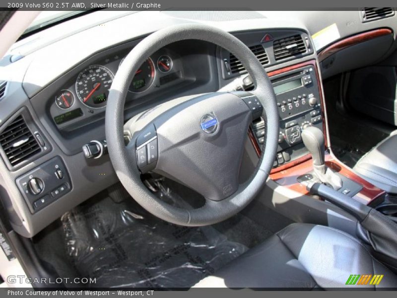 Silver Metallic / Graphite 2009 Volvo S60 2.5T AWD