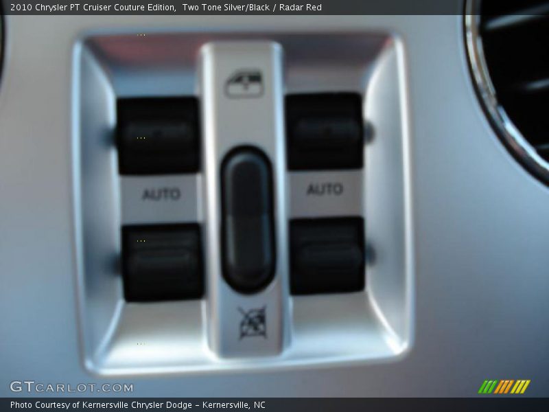 Two Tone Silver/Black / Radar Red 2010 Chrysler PT Cruiser Couture Edition