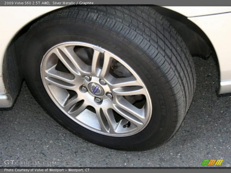Silver Metallic / Graphite 2009 Volvo S60 2.5T AWD