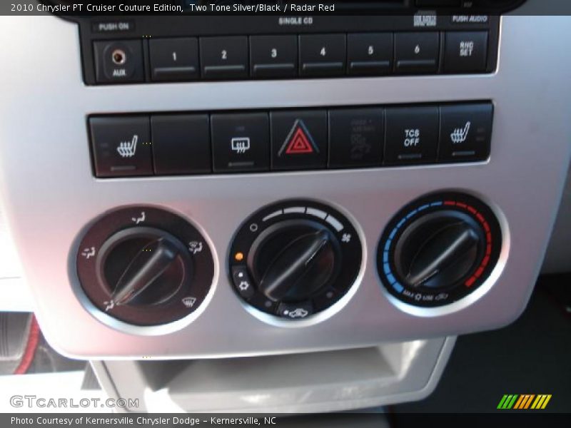 Two Tone Silver/Black / Radar Red 2010 Chrysler PT Cruiser Couture Edition