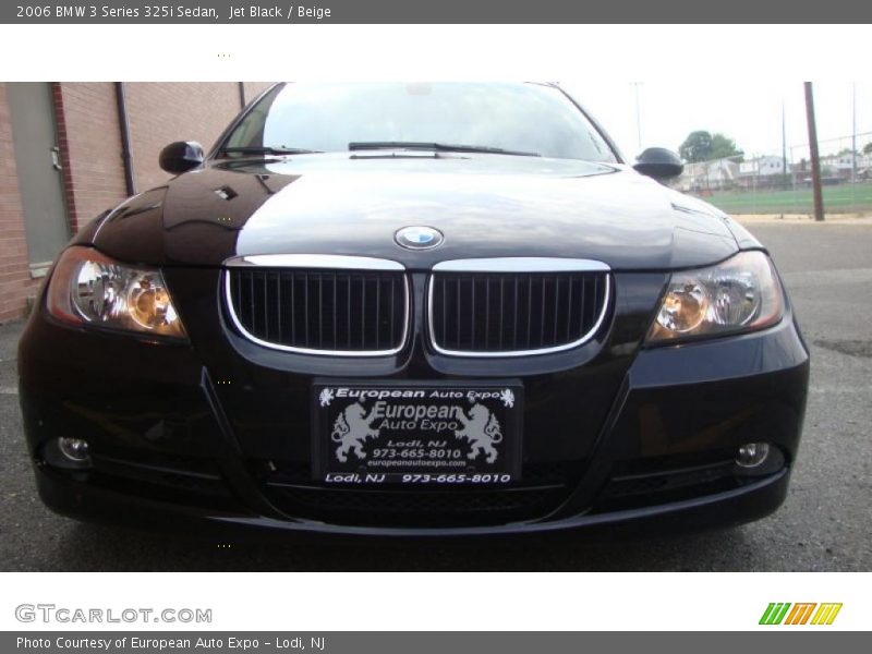 Jet Black / Beige 2006 BMW 3 Series 325i Sedan