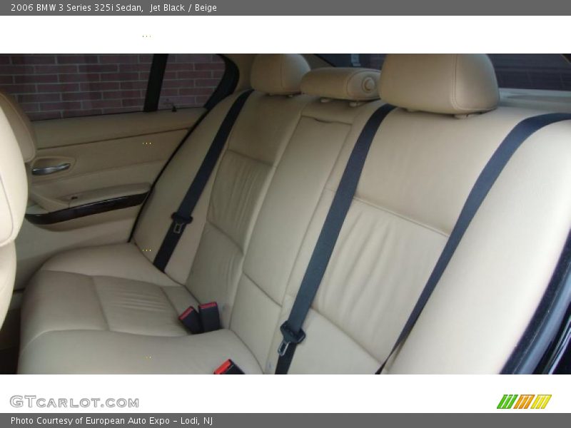 Jet Black / Beige 2006 BMW 3 Series 325i Sedan