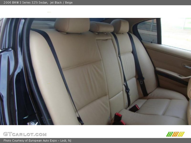 Jet Black / Beige 2006 BMW 3 Series 325i Sedan