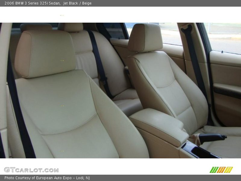 Jet Black / Beige 2006 BMW 3 Series 325i Sedan