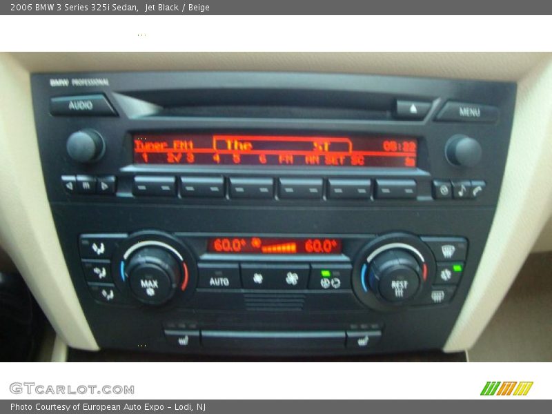 Jet Black / Beige 2006 BMW 3 Series 325i Sedan