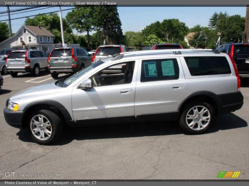 Silver Metallic / Taupe 2007 Volvo XC70 AWD Cross Country